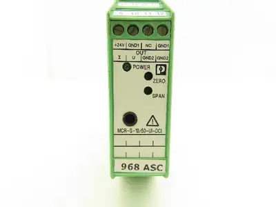 Phoenix Contact MCR-S-10/50-UI-DCI Active Transducer For AC DC Distorted Current