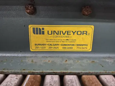 Univeyor Gravity Roller Conveyor
