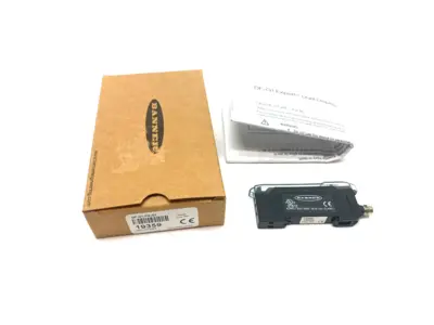 New | in-Stock Banner Engineering Expert Dual Display Fiber Amplifier 4-pin M8 Inte. QD Photoelectric Sensors Michigan US | Maverick Industrial Sales #1424599