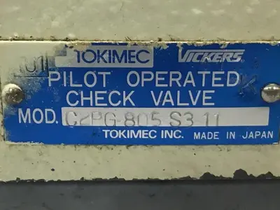 USED TOKIMEC VICKERS C2PG-805-S3-11