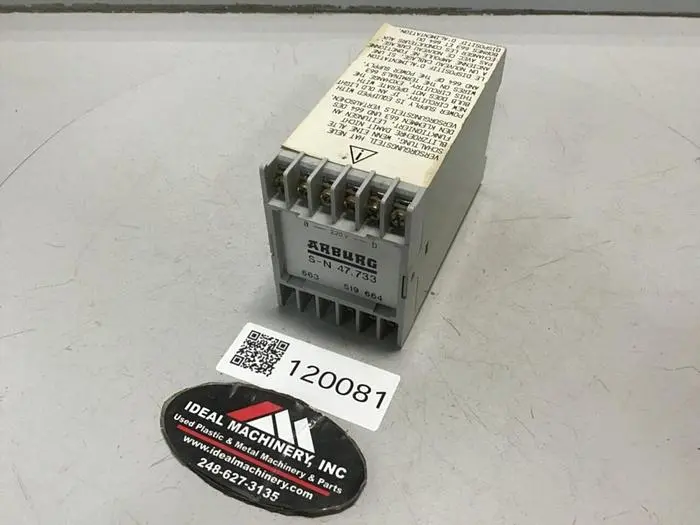Used ARBURG S-N 47.733 Injection Molding Parts | Ideal Machinery #664845