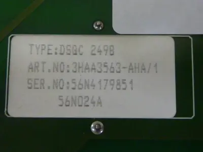 USED ABB 3HAA3563-AHA/1