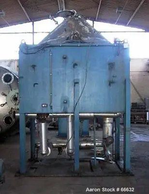 Used Industrial Vacuum Dryer – 8000L Henkhaus, Leybold Heraeus Vacuum Skid