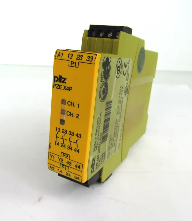 Used PILZ PZE X4P 24VDC 4N/O Relays & Switches Kentucky US | Industrial Parts R Us Inc. #356987
