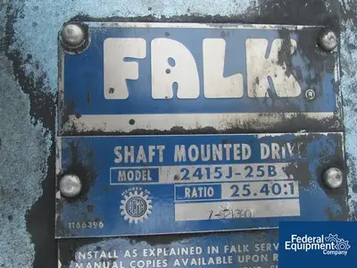 USED Paul O. Abbe 3' X 8' Paul Abbe Ball Mill, C/S, Jacketed