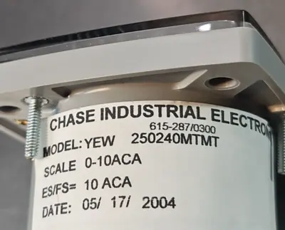 Yokogawa YEW 250240MTMT Amperes Current Transformer (BIN433)