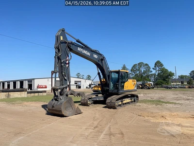 Used 2026 HYUNDAI HX260AL Crawler Excavators Georgia US | National Equipment Dealers #1422264