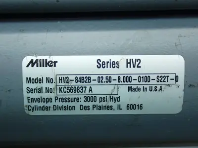 NEW MILLER HV284B2B02.508.0000100S22T0