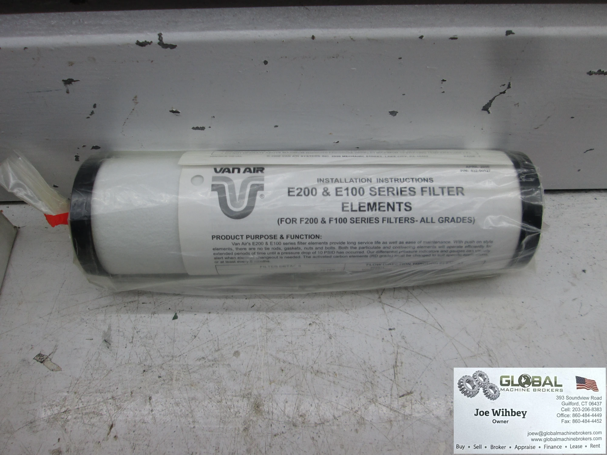 VAN AIR 26-2075 E200-265-B/RB Genuine Part
