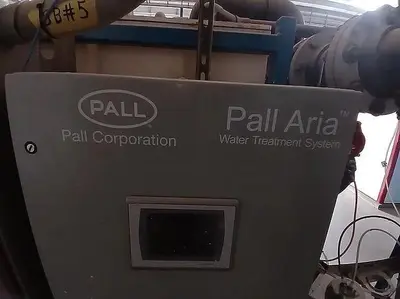 USED 2018 PALL ARIA AP4 WATER TREATMENT SYSTEM
