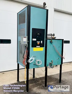 USED 2008 CBG TECHNOLOGIES F2500 SOLVENT RECYCLER