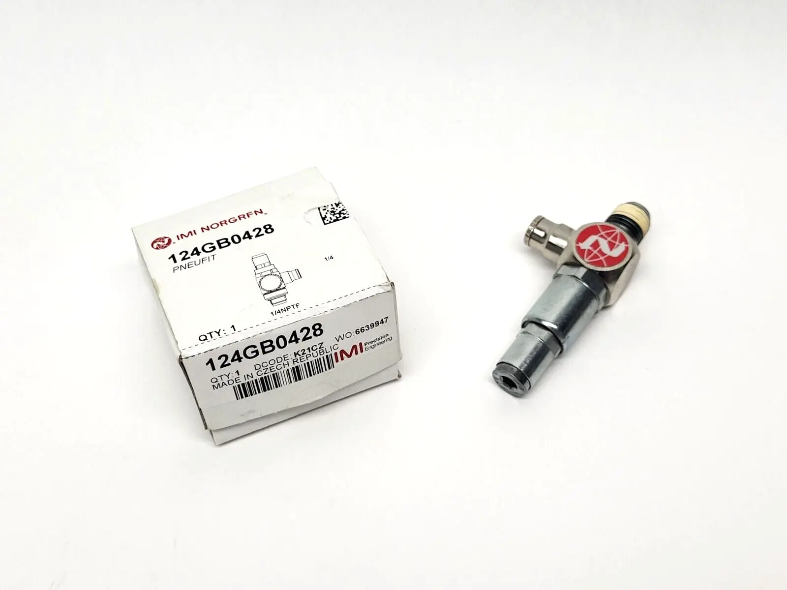 New | in-Stock Norgren 124GB0428 Parts (Hydraulics and Pneumatics) Michigan US | Maverick Industrial Sales #1392217