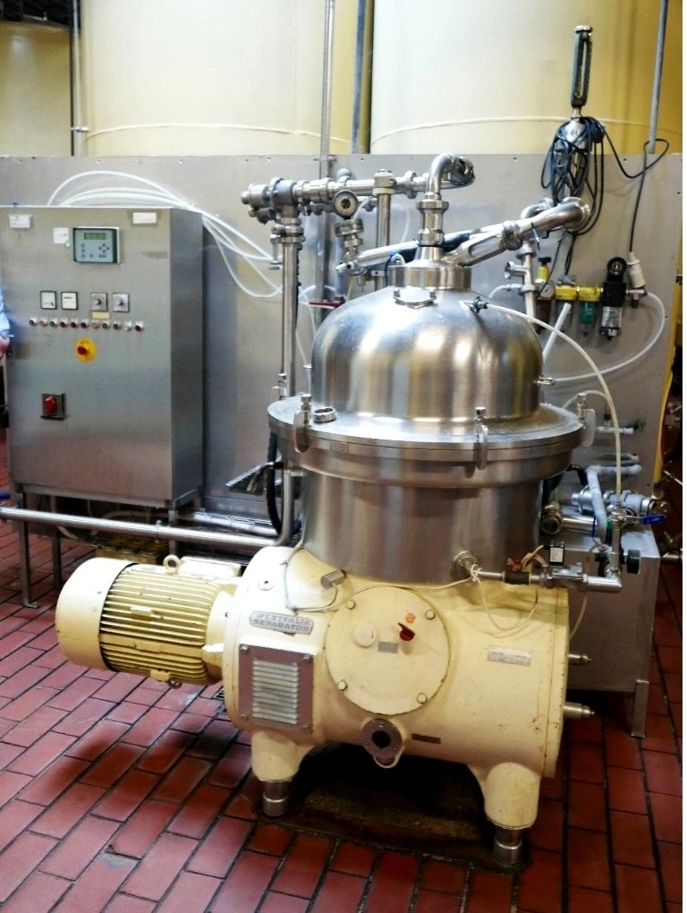 Westfalia SB 60-06-076 clarifier centrifuge, 316SS.