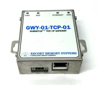 Used Escort Memory Systems, Datalogic, Balluff SUBNET16 TCP/IP Gateway Interface Module PLC Ethernet Equipment Michigan US | Maverick Industrial Sales #1400995