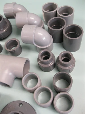 Lot Sch 80 CPVC PVCI Fittings Elbow Tee Stub End Coupling More 1" - 3" NEW P26