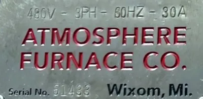 AFC-HOLCROFT Temper 36-48-36 Batch Temper, Gas-Fired | Heat Treat Equipment Co. (8)