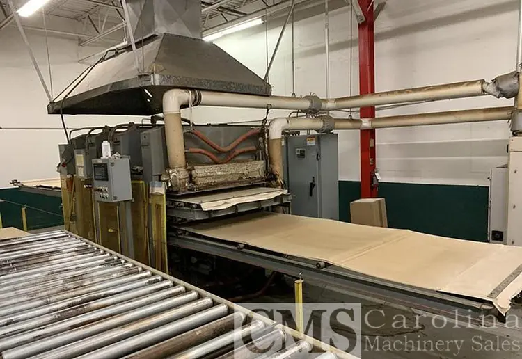 Used BERTHELSEN 5' X 10' 2-PLY HOT SHUTTLE PRESS Miscellaneous Woodworking Equipment North Carolina US | CAROLINA MACHINERY SALES #422257