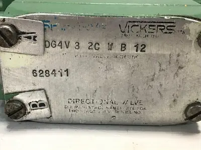USED SPERRY VICKERS DG4V32CWB12
