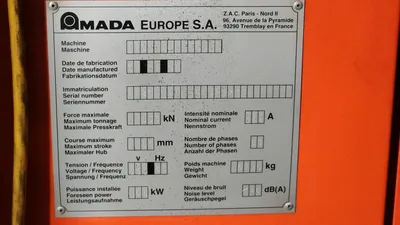 AMADA HFBO 100/3 Brakes (Press Brakes) | Mohawk Machinery (13)
