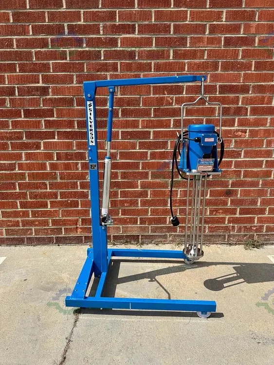 Used SILVERSON DX60 HOMOGENIZER HIGH SHEAR BATCH MIXER W/  D STAND, 3 HP MOTOR High Shear Mixers California US | Equipment Lab #1006288