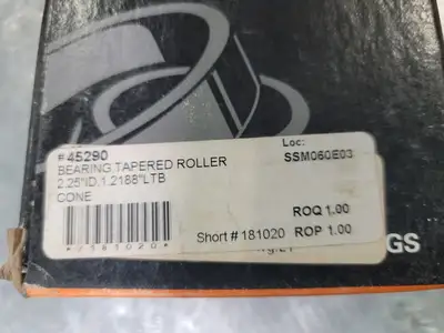 NEW TIMKEN 45290