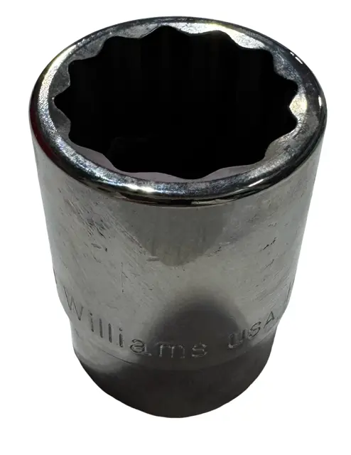 Williams 1/2" Drive 30mm Socket 12 Point USA Made STM-1230
