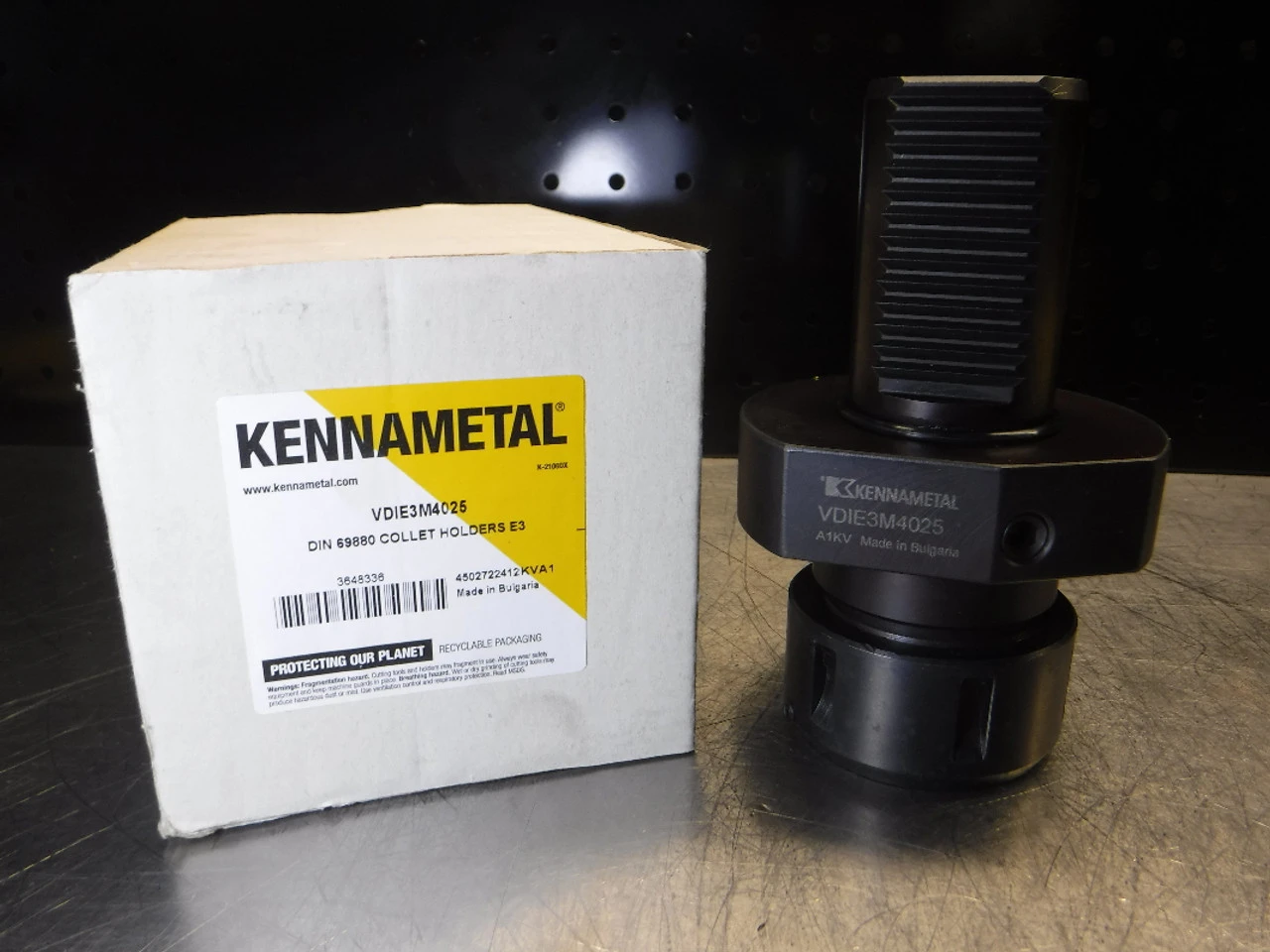 Kennametal VDI40 E3 Collet Chuck VDIE3M4025 (LOC758A )