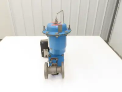 Jamesbury Quadra-Powr II QP1C/M 1" Flanged SS Ball Valve Actuator & Positioner