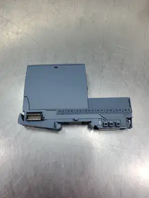 USED Siemens 6ES7132-6HD01-0BB1 PLC Module w/6ES7193-6BP20-0BB1 Base