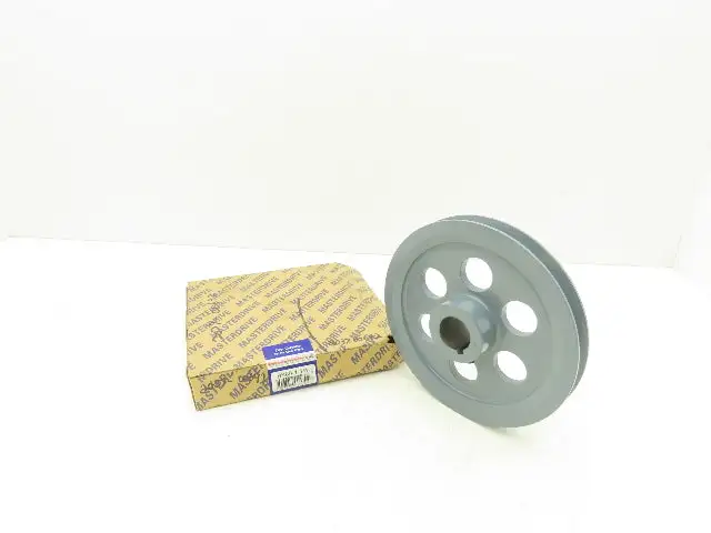 Masterdrive BK80-1-1/4 Single Groove Pulley Sheave V-Belt 1-1/4" Shaft Bore