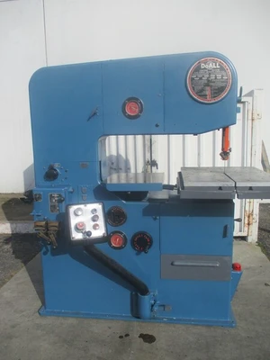 36" x 12" DoAll, vertical vari-speed all material cutting bandsaw with power table