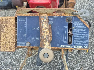 Used MILLER STURDI-SAW IA CONCRETE SAW Concrete Cutters Michigan US | Miedema Asset Management Group #1396019