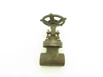 Vogt API-602/B16.34 Gate Valve 1" Socket Weld Class 800 1975 PSI @ 100°F