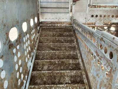 Used 2007 MERRITT 53' ALUMINUM LIVESTOCK Agricultural Trailers Michigan US | Miedema Asset Management Group #1328961