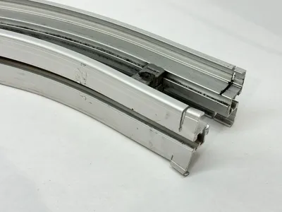 USED BOSCH REXROTH CONVEYOR ALUMINUM HORIZONTAL CURVE 90+ HOR AL 90°
