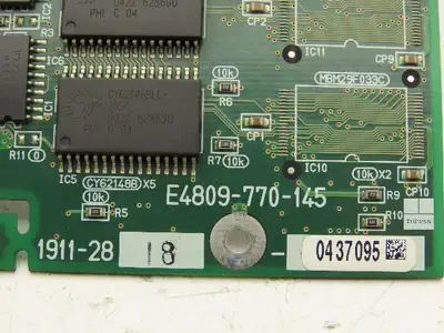 Okuma 1911-2818 SRAM 2M + Flash 0M Card Circuit Board Module