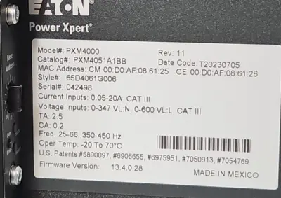 Eaton PXM4000 Power Uninterrupted Supply (PXM4051A1BB) (BIN443)