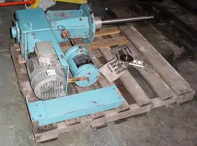 1.5 hp Chemineer Agitator Drive, shaft, and blade.