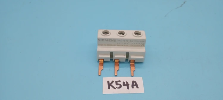 Used Siemens 3RV1915-5A Terminal Blocks Arizona US | ASSET CONVERSION SPECIALISTS, INC. #311026