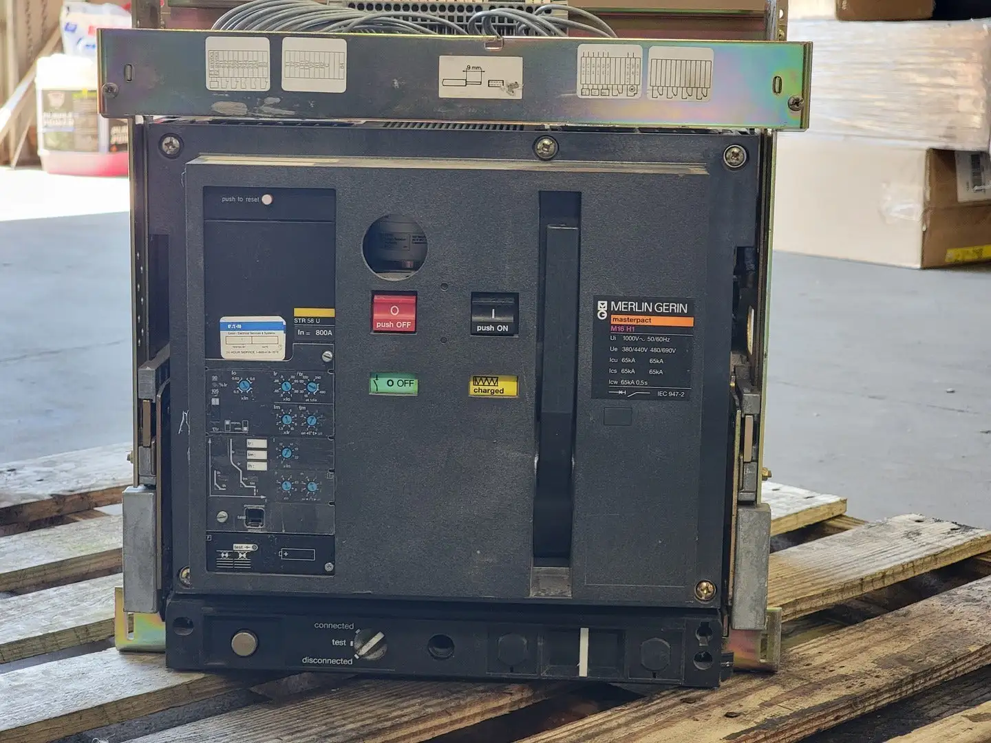 Used 2000 MERLIN GERIN M16H1 Switchgears British Columbia CA | Lenmark #240431