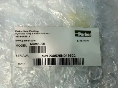 Used PARKER MU90005 Miscellaneous MRO Ohio US | HGR 24 #1290224