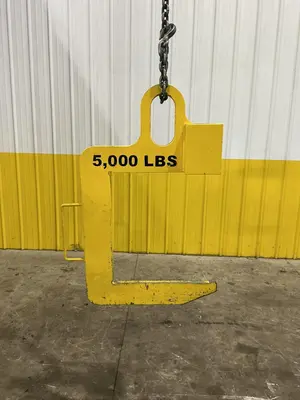 5,000 LBS X 24" ICHS COIL LIFT C HOOK: YOBRO #25231