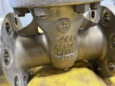 Newco W43OR 3” 300 Threaded Gate Valve