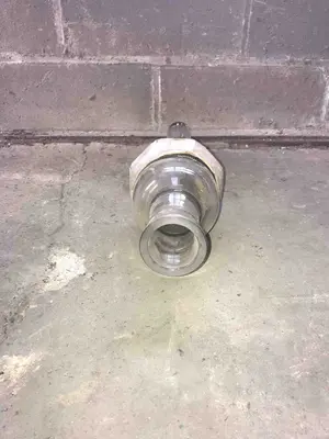 150mm Dia QVF Feed Pipe Adaptors