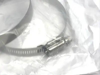 5661K16 | Slotted Hex Worm-Drive Hose/Tube Clamp 3-3/4" To 4-5/8" x 5/8" Wide 4-PK - New – Open box