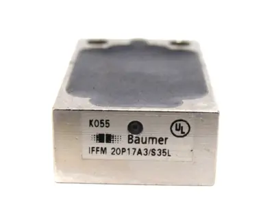 NEW LOT OF 2 BAUMER IFFM 20P17A3/S35L PROXIMITY SWITCH IFFM20P17A3S35L
