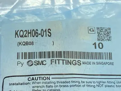 New | in-Stock SMC KQ2H06-01S Parts (Hydraulics and Pneumatics) Michigan US | Maverick Industrial Sales #1396896