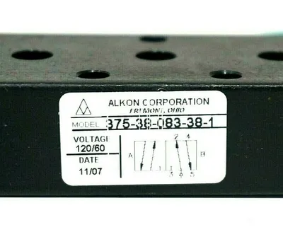 NEW ALKON CORPORATION 375-38-083-38-1 VALVE 37538083381