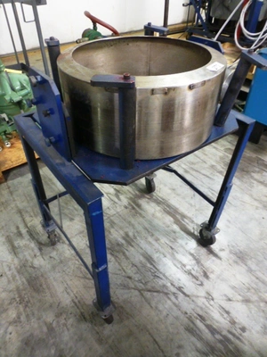 Lavin 20-1160V (20 x 9) solid basket centrifuge, 316SS.