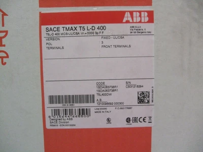 NEW ABB T5 L-D 400